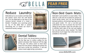 Bella Bed: Waterproof Veterinary Bed